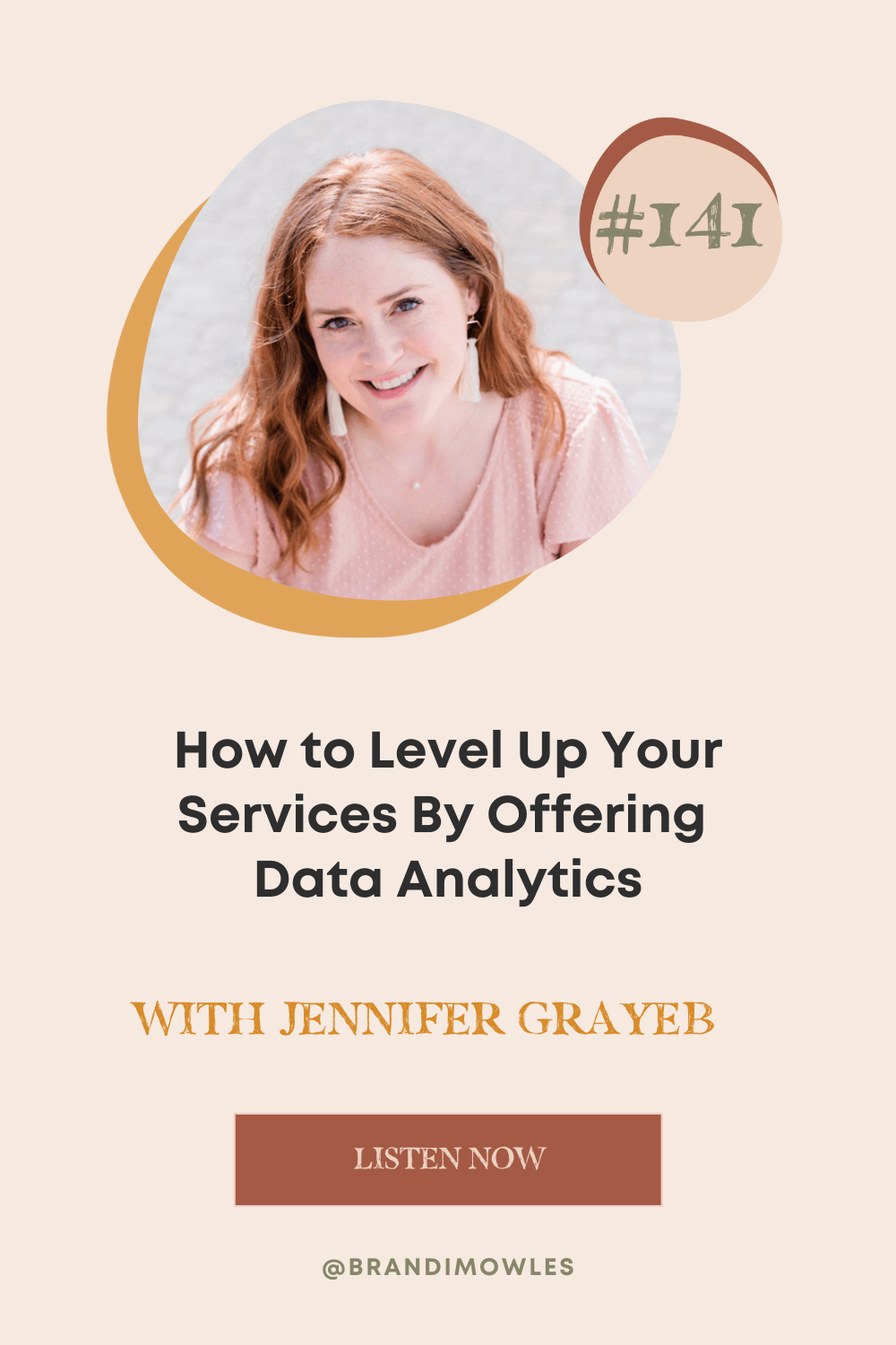 image of Jennifer Grayeb on featured graphic for Serve Scale Soar® Podcast