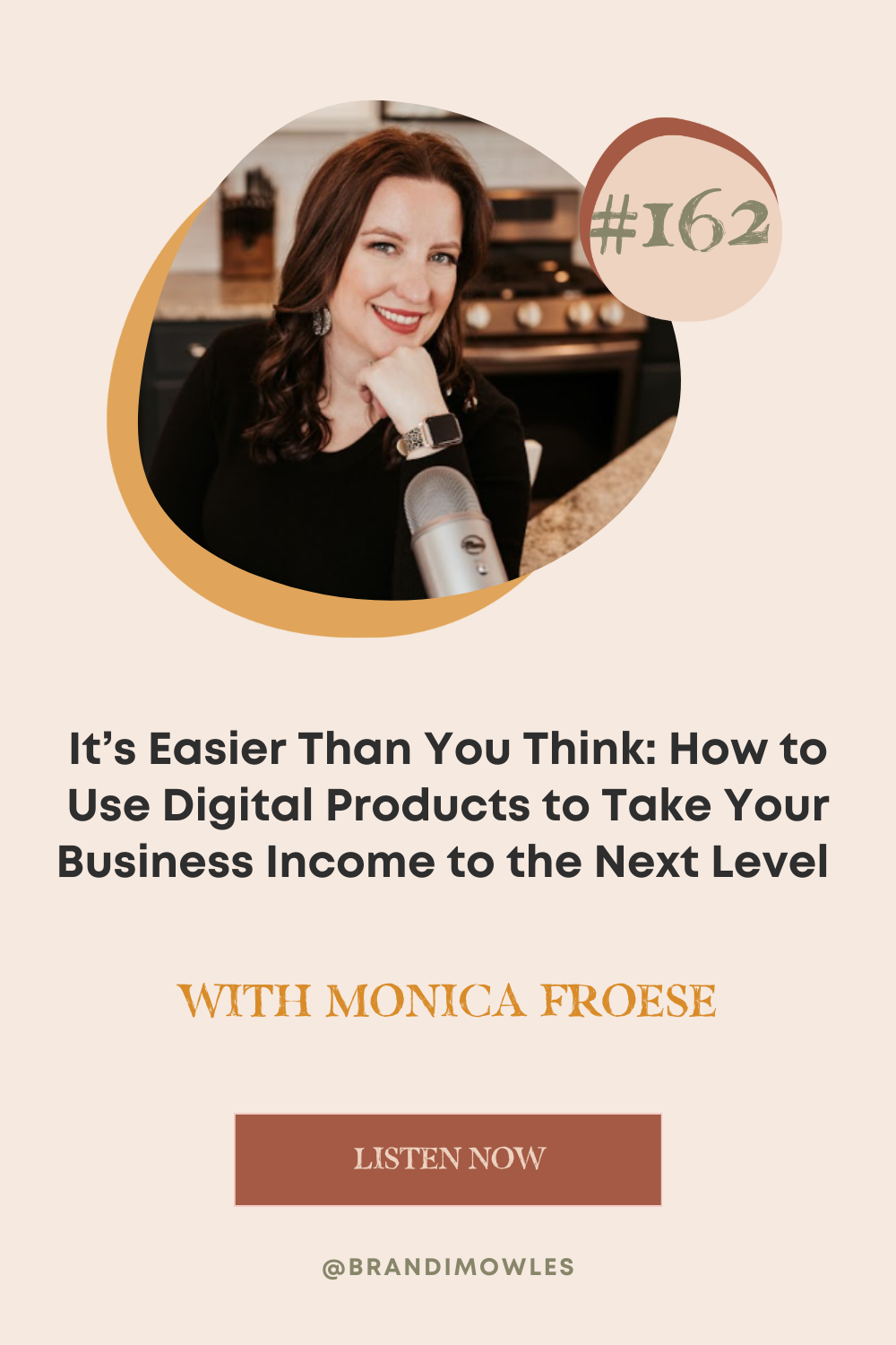 image of Monica Froese on featured graphic for Serve Scale Soar® Podcast
