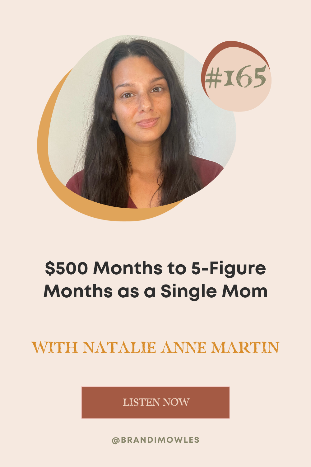 image of Natalie Anne Martin on featured graphic for Serve Scale Soar® Podcast