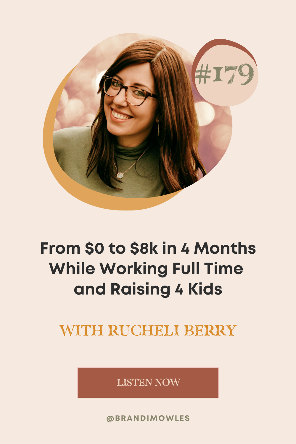 image of Rucheli Berry on featured graphic for Serve Scale Soar® Podcast