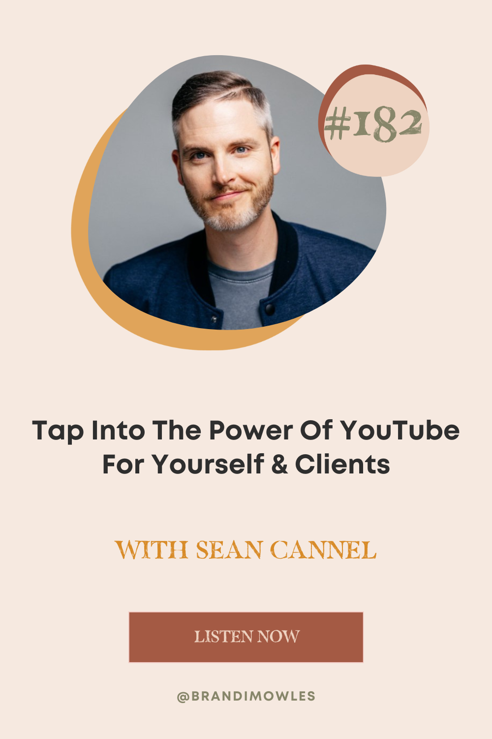 image of Sean Cannel on featured graphic for Serve Scale Soar® Podcast