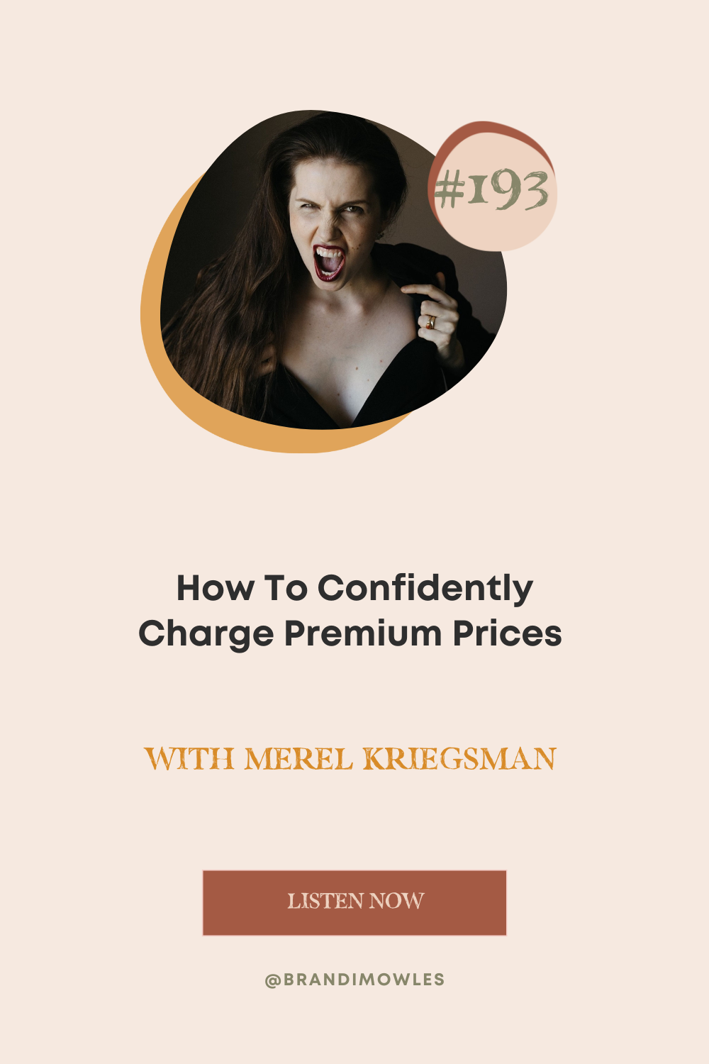 image of Merel Kriegsman on featured graphic for Serve Scale Soar® Podcast