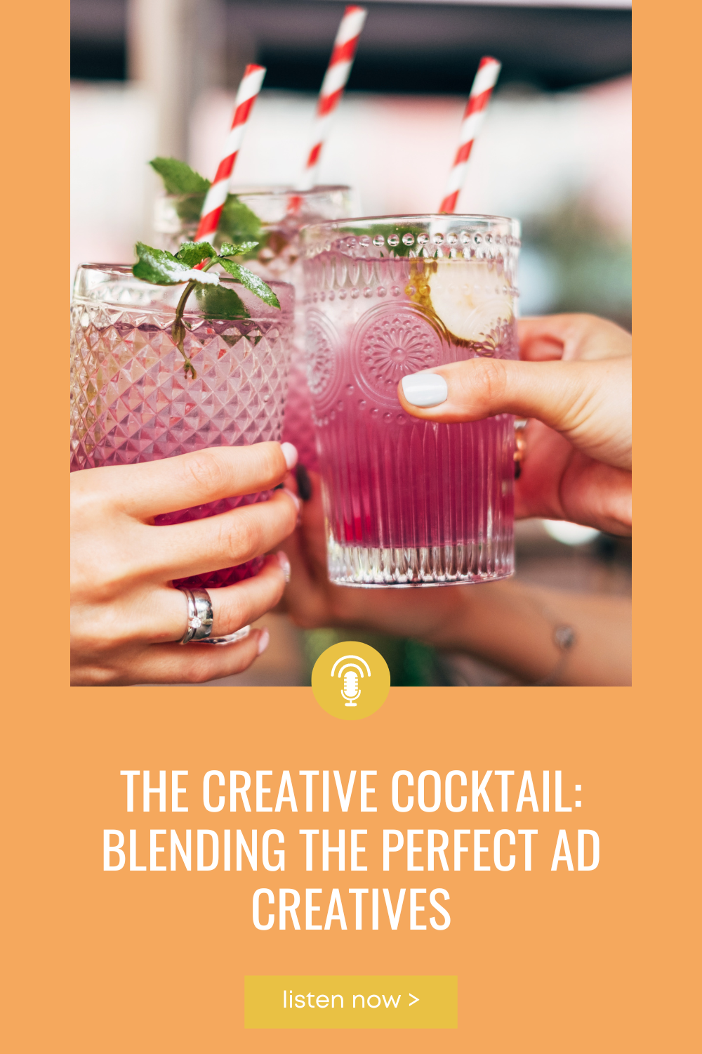 people cheers cocktails with The Creative Cocktail: Blending The Perfect Ad Creatives
