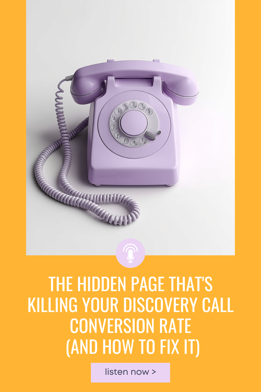 Purple Rotary phone