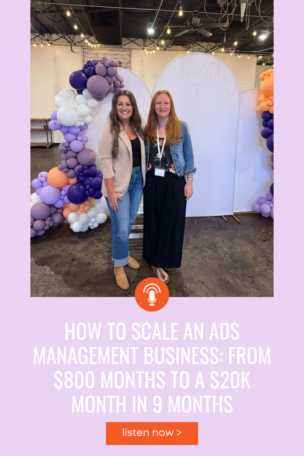 Emma and Brandi at Strategist Summit Live 2026